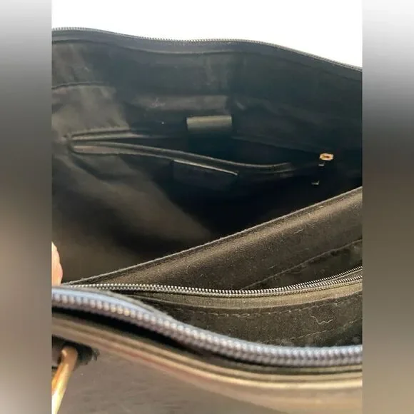 Laptop Shoulder Bag with Adjustable Strap Inside and Outside Pockets Color Blue - Picture 8 of 9